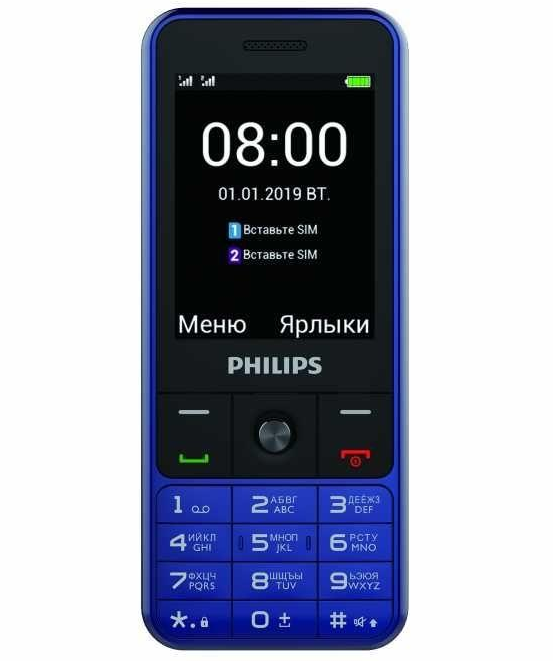 Телефоны Philips Xenium E182 RU