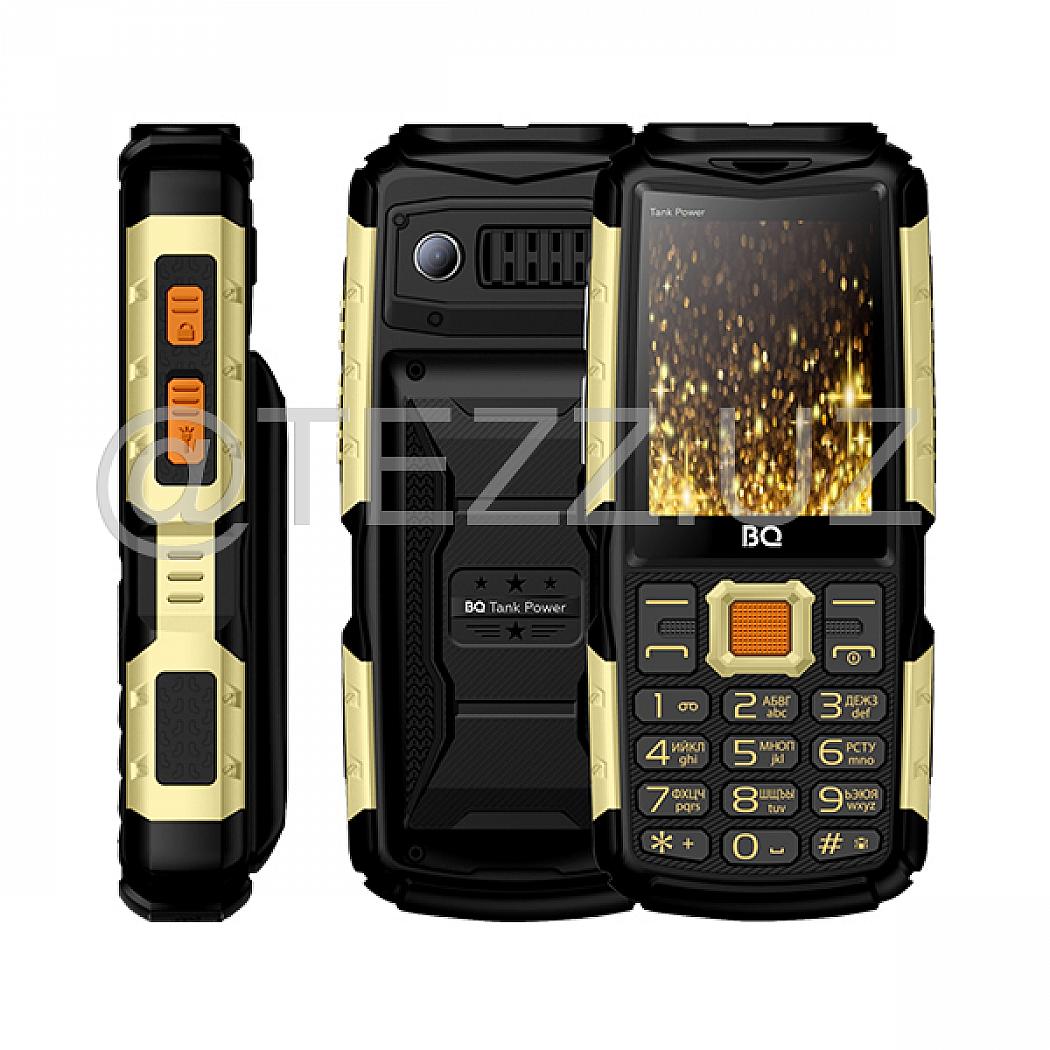 Телефоны BQ 2430 Tank Power Black+Gold