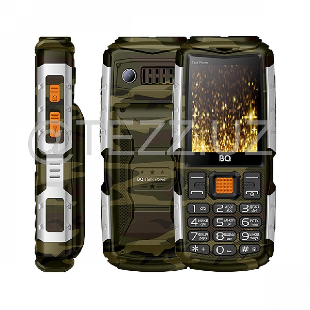 Телефоны BQ 2430 Tank Power Camouflage+Silver