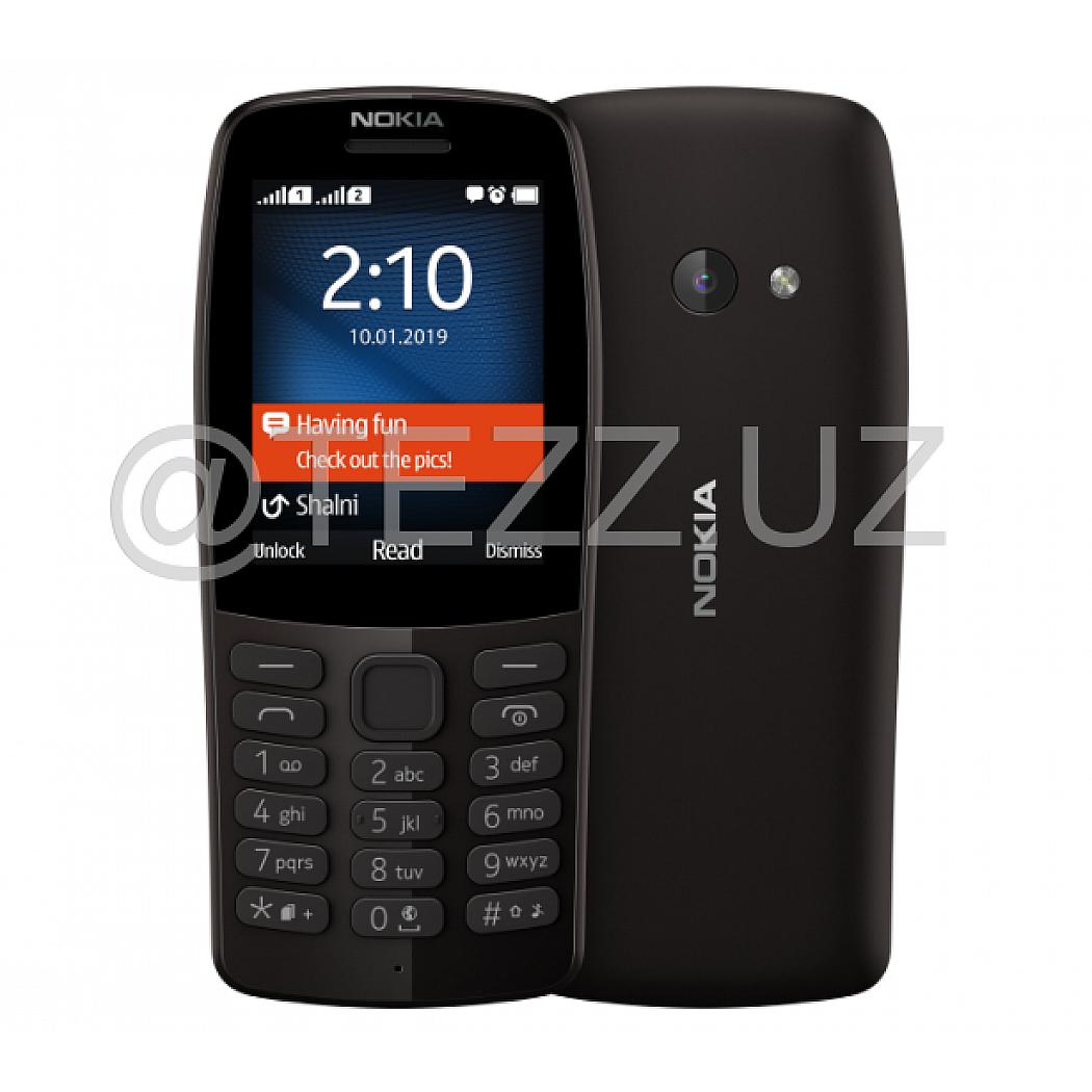 Телефоны NOKIA 210 DS TA-1139 EAC UA Black купить в интернет магазине  TEZZ.UZ по выгодной цене и быстрой доставкой в Ташкенте