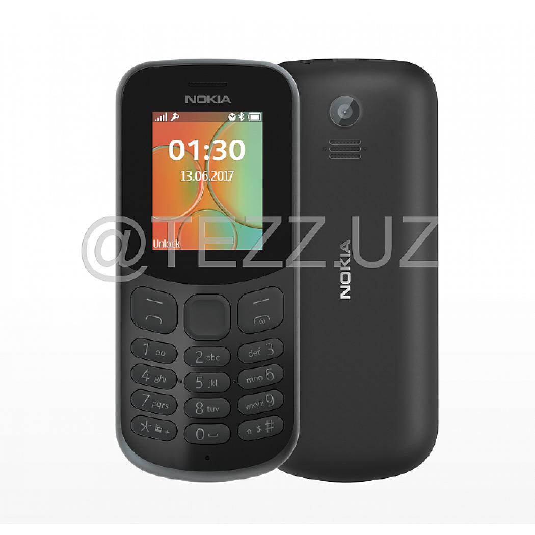 Телефоны NOKIA 130 DS TA-1017 EAC UA Black купить в интернет магазине  TEZZ.UZ по выгодной цене и быстрой доставкой в Ташкенте