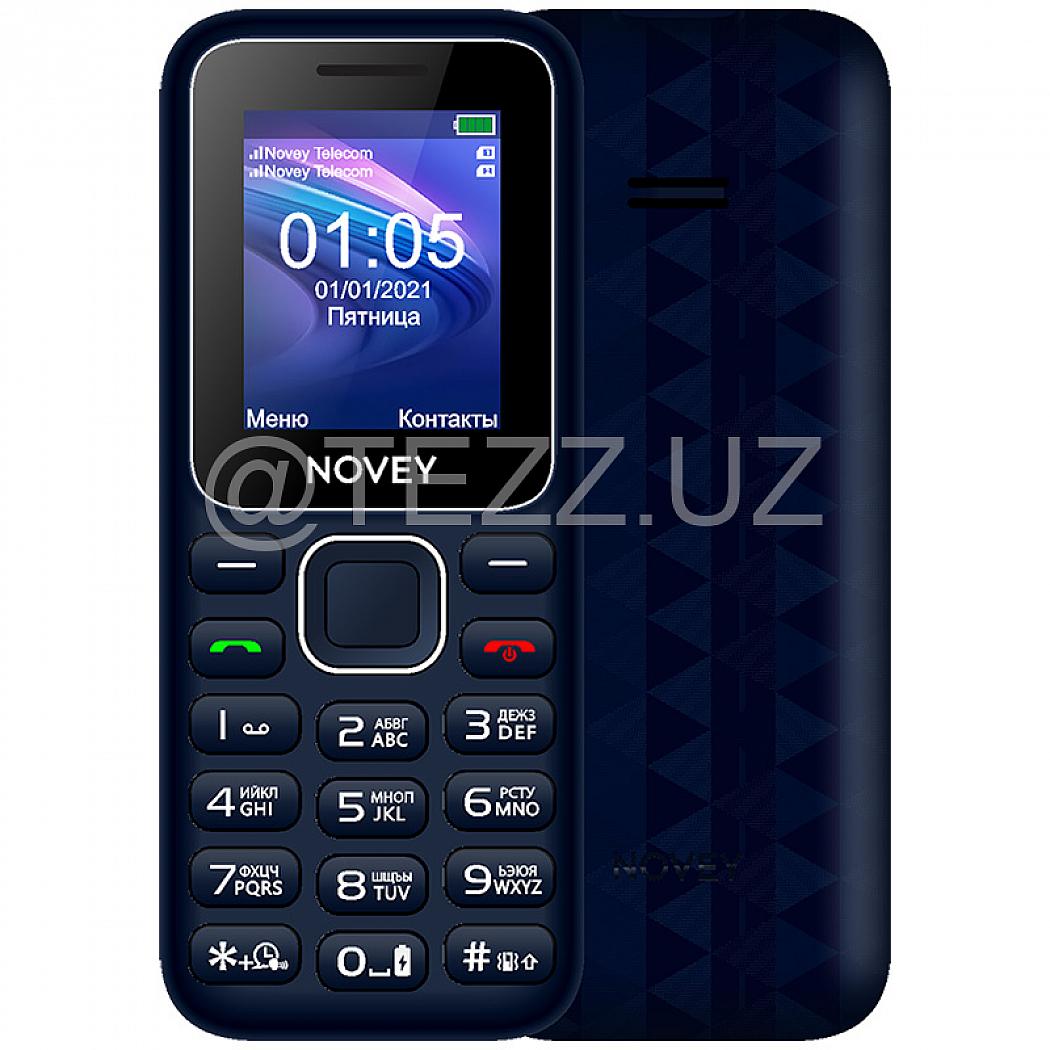 Телефоны NOVEY 105 Dark-blue купить в интернет магазине TEZZ.UZ по выгодной  цене и быстрой доставкой в Ташкенте