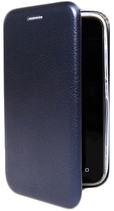 Чехлы BQ книжка для BQ-4028 UP! (эко кожа+силиконовый, синий)