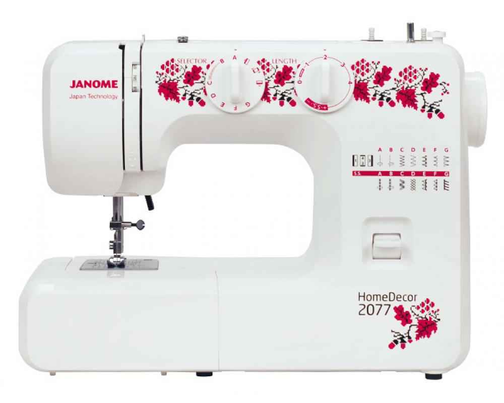 Швейные машинки Janome HomeDecor 2077