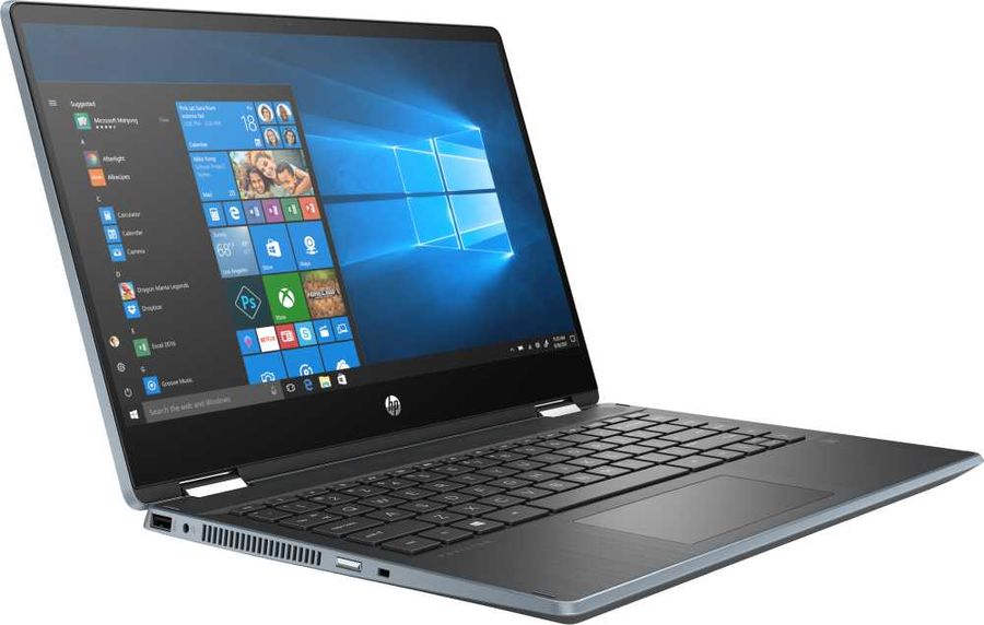 Ноутбуки HP Pavilion 14 x360,14.0 FHD IPS ,i5-8265UQ,8GB RAM,256GB,UMA,W10H,noODD,Cloud Blue (CBL)  (FF) (6PS36EA)