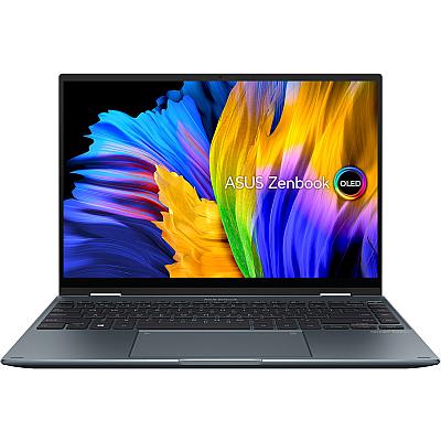 Ноутбуки  Asus Zenbook Flip (P/N 90NB0XL1-M002C0 / UP5401ZA-KN012W)/i5-12500H/LPDDR5 8GB/SSD512GB G4/14.0 OLED WQXGA 400nits/Intel® Iris Xe/W11H/Pine Grey