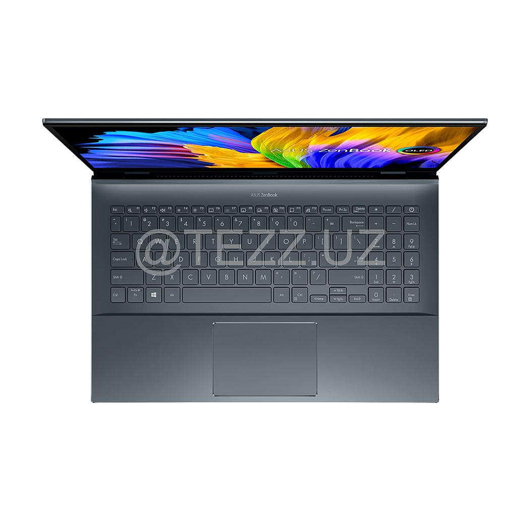 Ноутбуки Asus Zenbook Pro/LCD Cover: Pine Grey, Aluminum Top Case/15.6 OLED FHD 1920X1080 16:9 400nits(HDR)/AMD Ryzen™ 7 5800H Mobile Processor (8-core/16-thread, 20MB cache, up to 4.4 GHz max boost)/LPDDR4X 16GB LPDDR (90NB0V91-M00JX0)