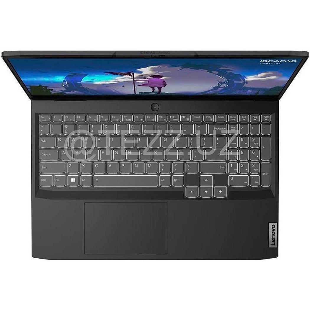 Ноутбуки Lenovo IdeaPad Gaming 3 15IAH7/i5-12500H/8GB_DDR4_3200_SODIMM/512GB_SSD_M.2_2242_G4_TLC/RTX3050_4GB_G6_128B/15.6FHD_AG_250N_120_N/WLAN_2X2AX+BT/3CELL_45WH_INTERNAL/NO OS/ONYX_GREY (82S9005YRK)