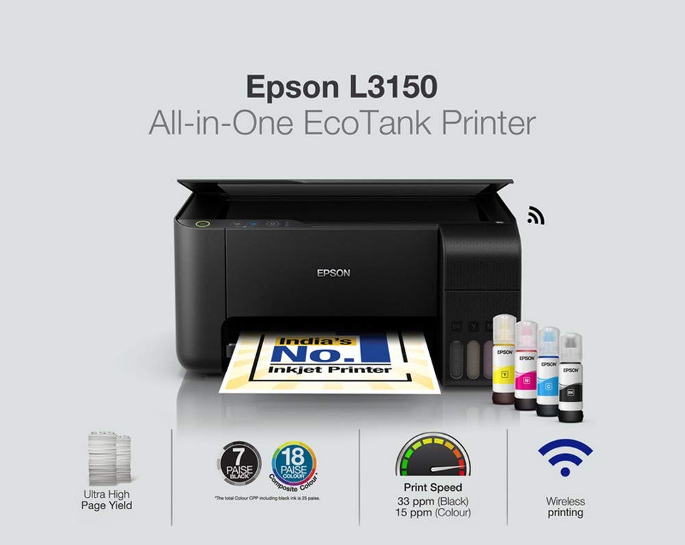 Принтеры Epson МФУ L3150 A4 wi-fi
