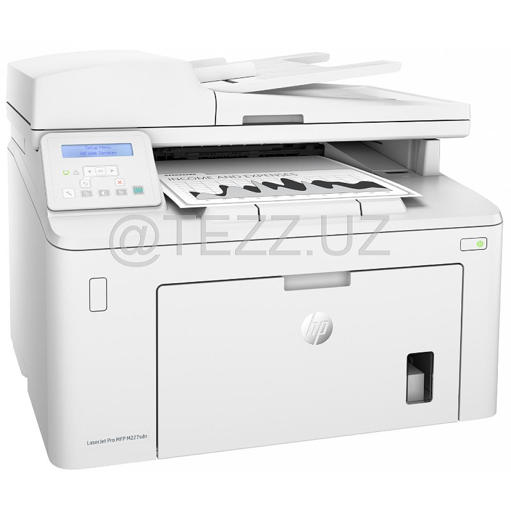 Принтеры HP МФУ LaserJet PRO MFP M227sdn А4 (G3Q74A)