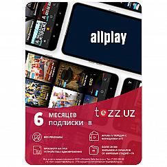 Спецпредложение  Allplay Ваучер 6 месяцев подписки FULL на сайте allplay.uz