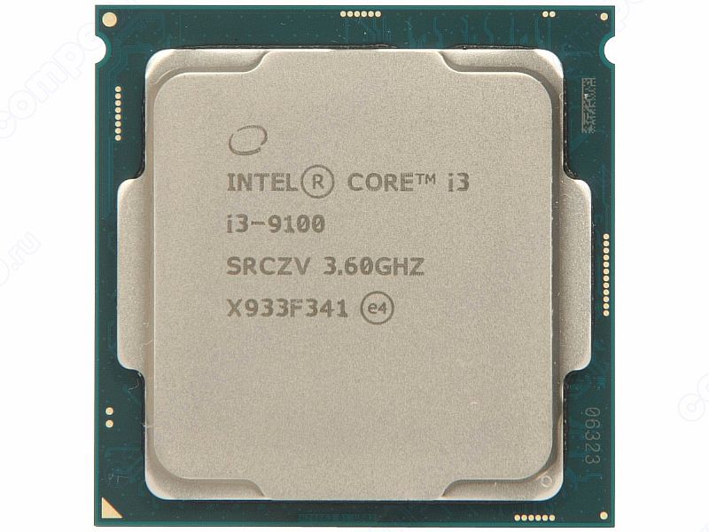 Процессоры Intel Core i3 9100