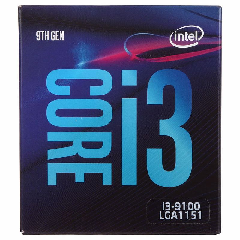 Процессоры Intel Core i3 9100