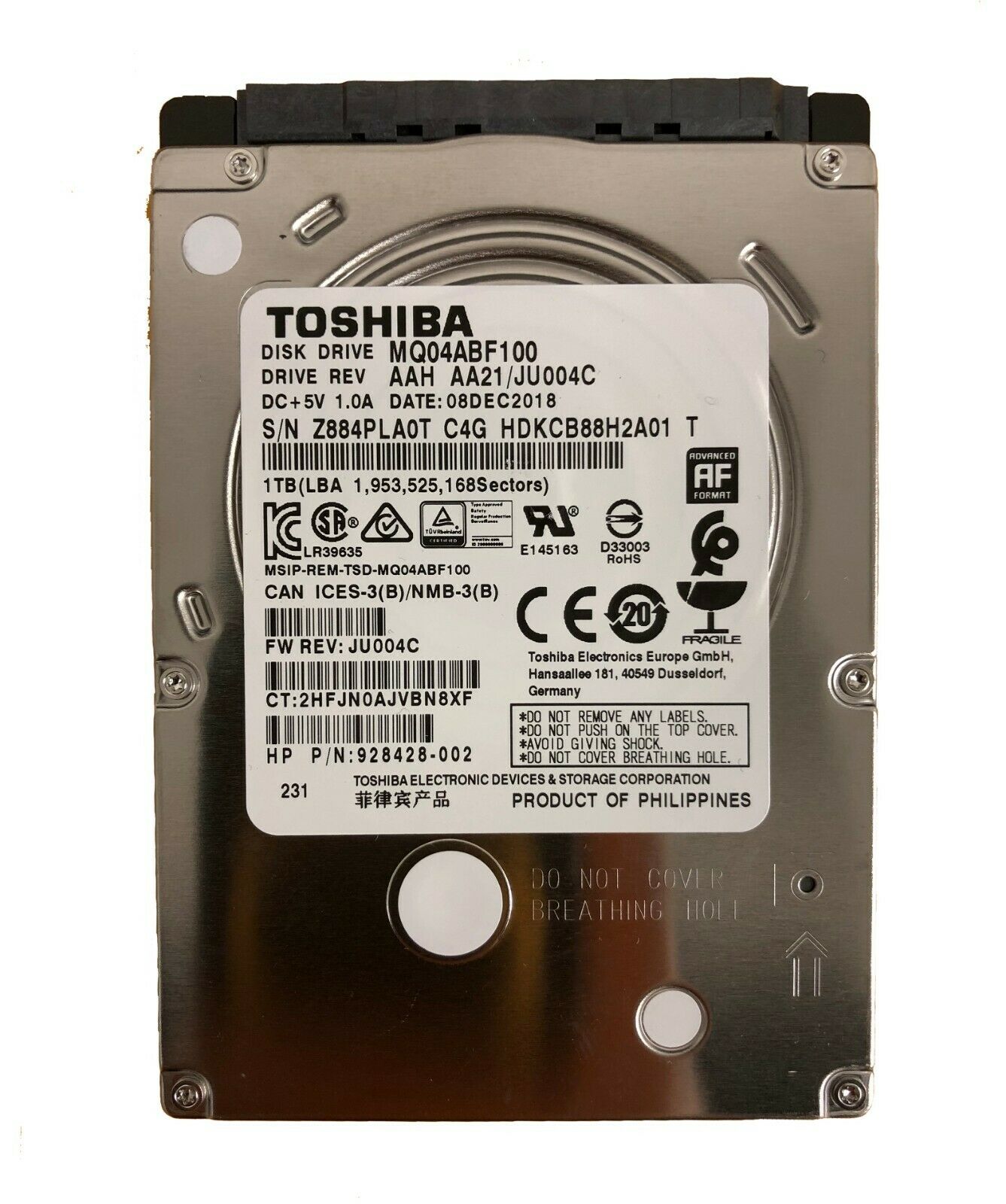 Жесткий Диск Toshiba L200 Купить