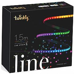Гирлянда  Twinkly Line Smart LED подсветка 100 RGB, BT+WiFi, Gen II,  1,5 метра (TWL100STW-BEU)