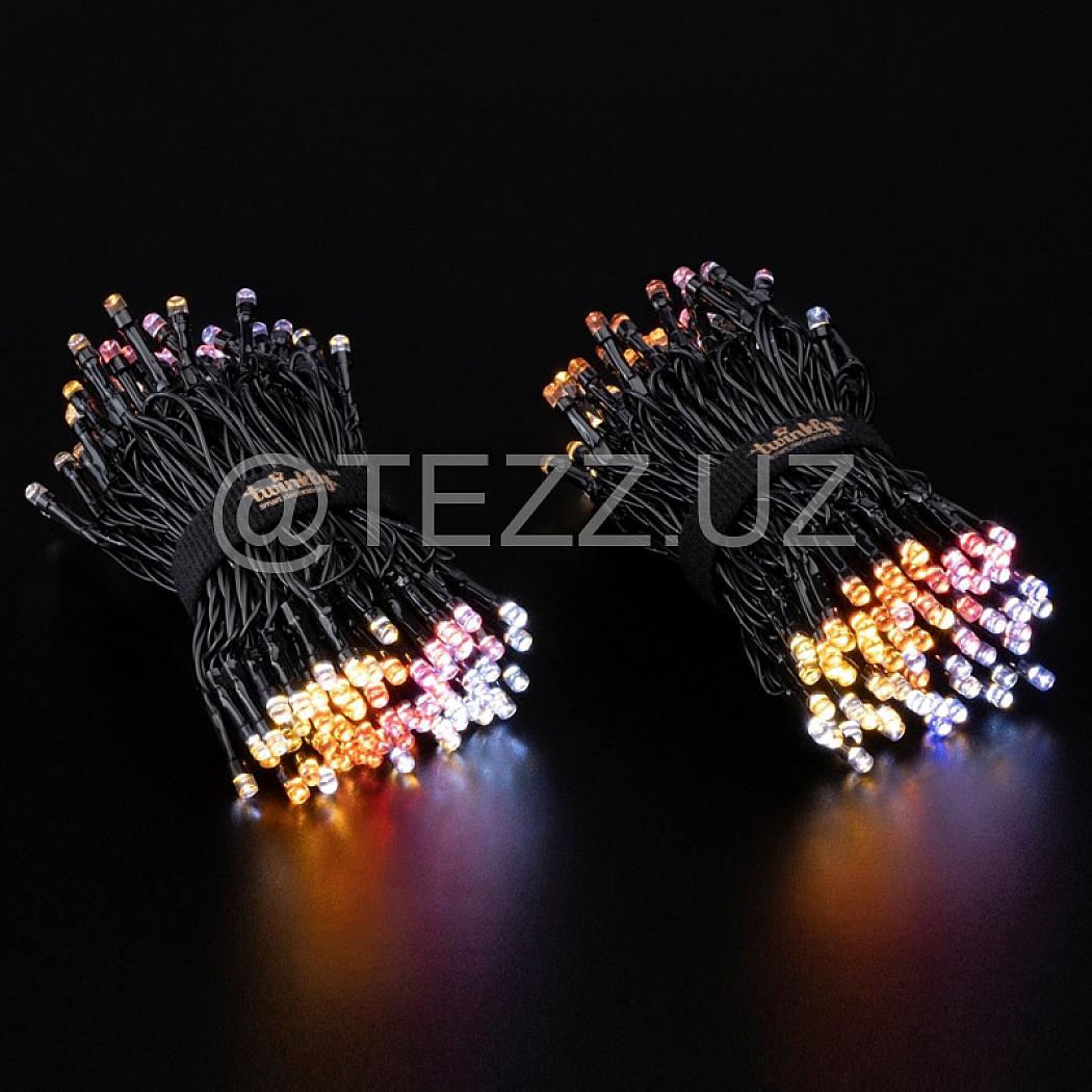 Гирлянда Twinkly Strings AWW 250, светодиодная Smart LED, BT+WiFi, Gen II, 20 метров (TWS250GOP-BEU)