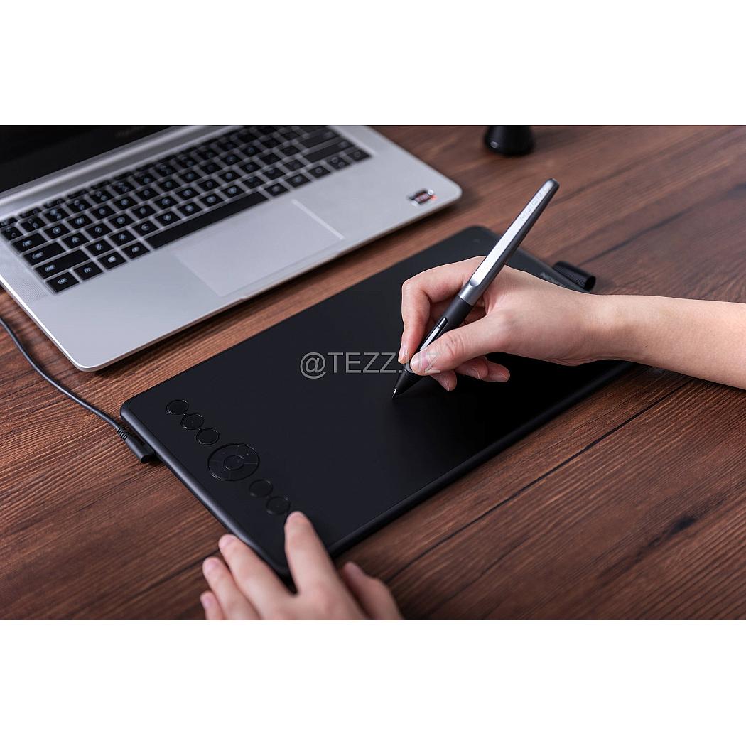 Графические планшеты HUION Inspiroy Ink H320M Quartz black