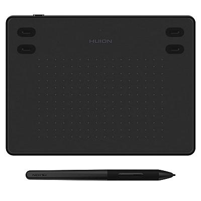 Графические планшеты  HUION Inspiroy RTE-100 черный