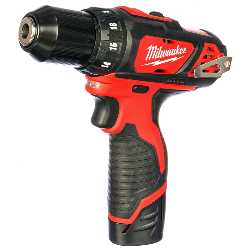 Аккумуляторная дрель-шуруповерт Milwaukee M12 BDD-202C (4933441915) 2x2 Ah