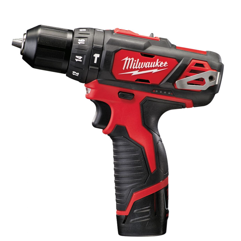 Аккумуляторная дрель-шуруповерт Milwaukee M12 BPD-202C (4933441940) 2x2 Ah