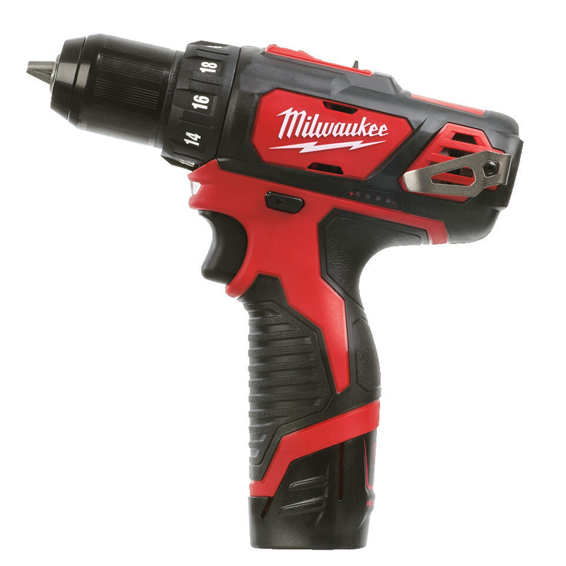 Аккумуляторная дрель-шуруповерт Milwaukee M12 BDD-201C (4933479439)