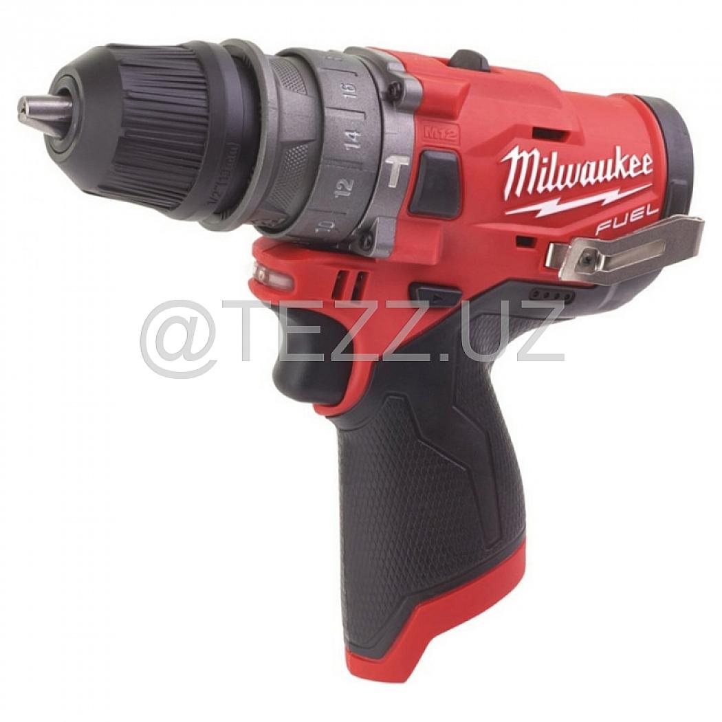 Аккумуляторная дрель-шуруповерт Milwaukee M12 FPDXKIT-202X 6-в-1  (4933464138) 2x2 Ah