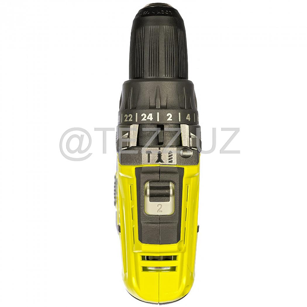 Аккумуляторная дрель-шуруповерт RYOBI R18PD3-220S (5133003342) 2x2 Ah