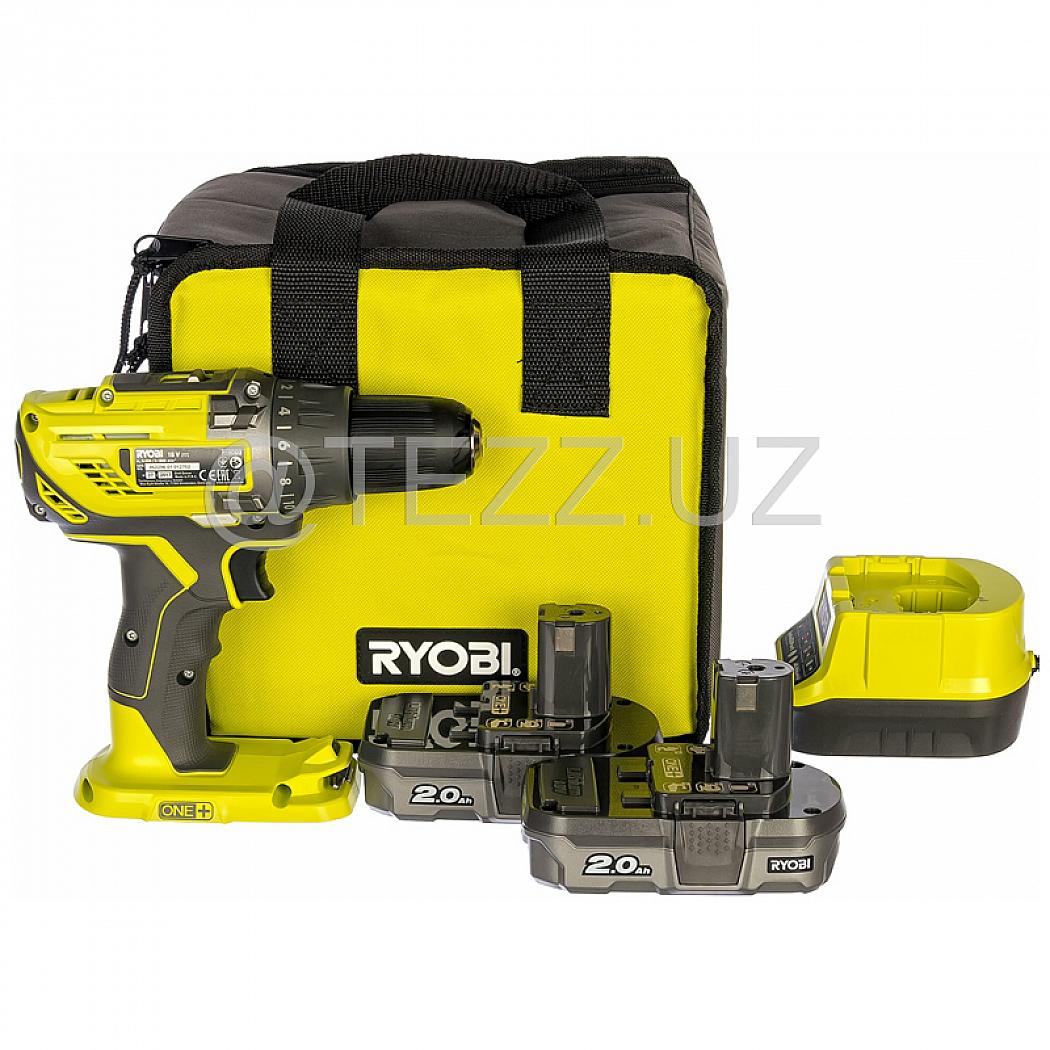 Аккумуляторная дрель-шуруповерт RYOBI R18DD3-220S (5133003348) 2 Ah