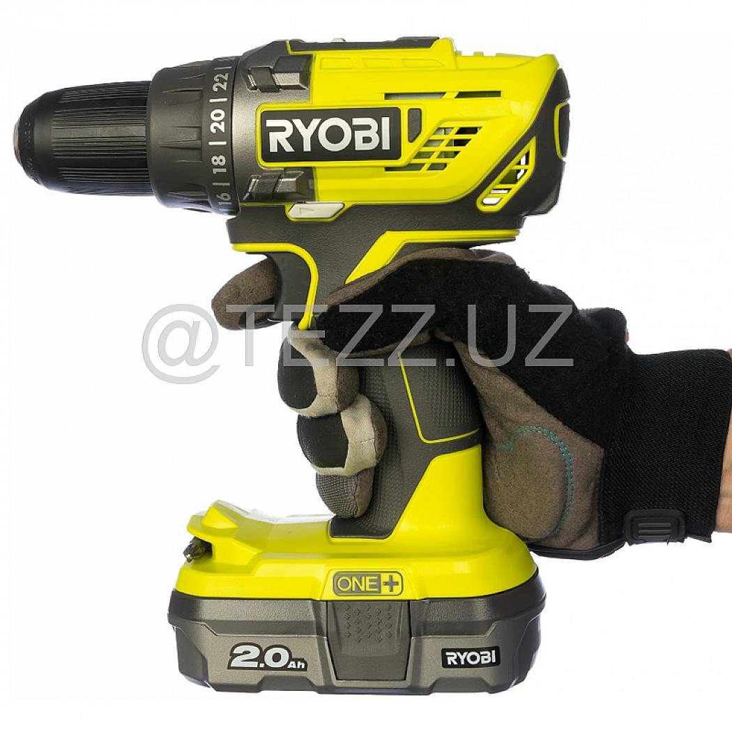 Аккумуляторная дрель-шуруповерт RYOBI R18DD3-220S (5133003348) 2 Ah