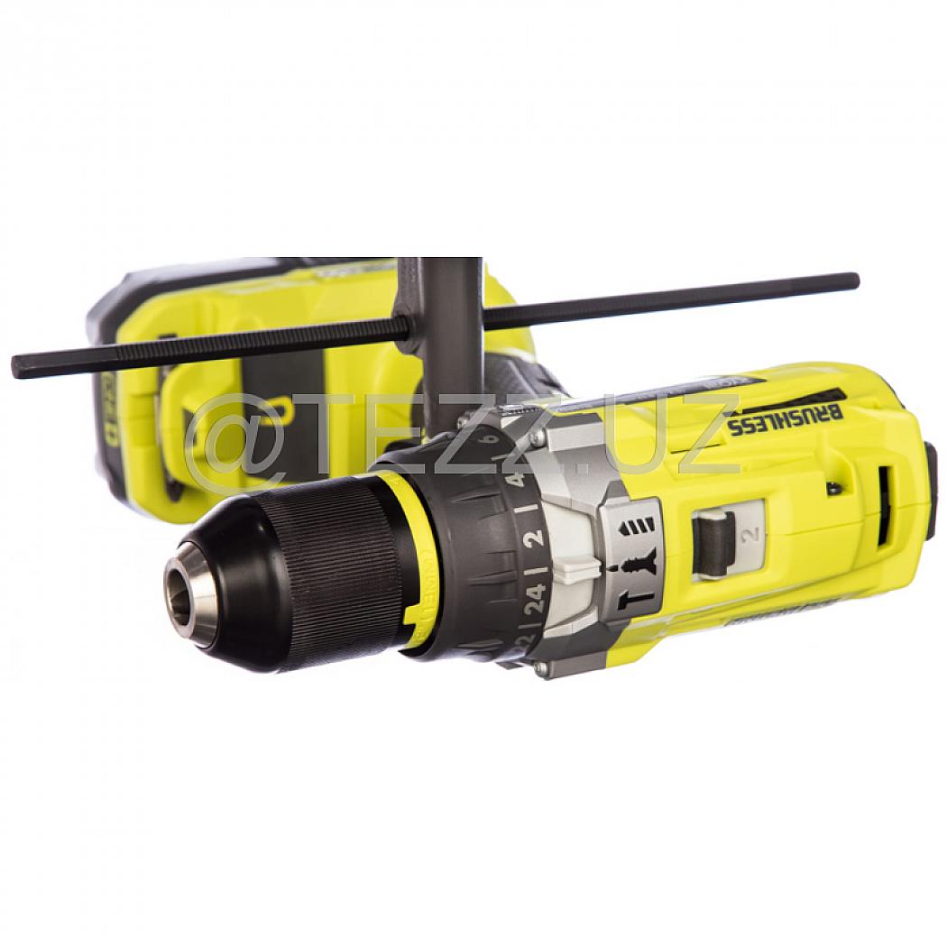 Аккумуляторная дрель-шуруповерт RYOBI R18PD7-220B ONE+ (5133004295) 2x2 Ah