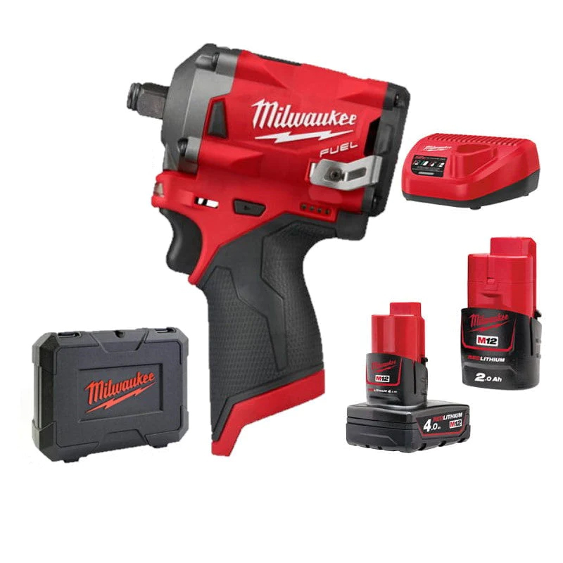 Аккумуляторный гайковерт Milwaukee M12 FIWF12-422X FUEL (4933464616)