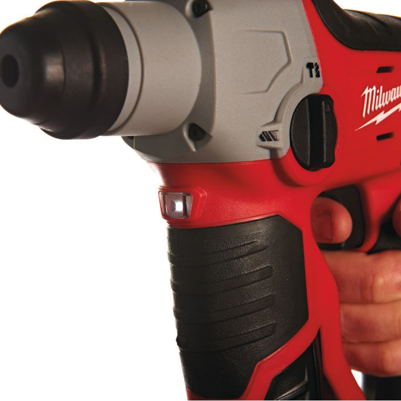 Аккумуляторный перфоратор Milwaukee M12 H-202C (4933431340) 2x2,0 Ah