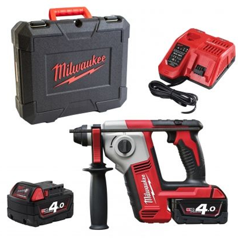 Аккумуляторный перфоратор Milwaukee M18 BH-402C (4933443330) 2x4,0 Ah