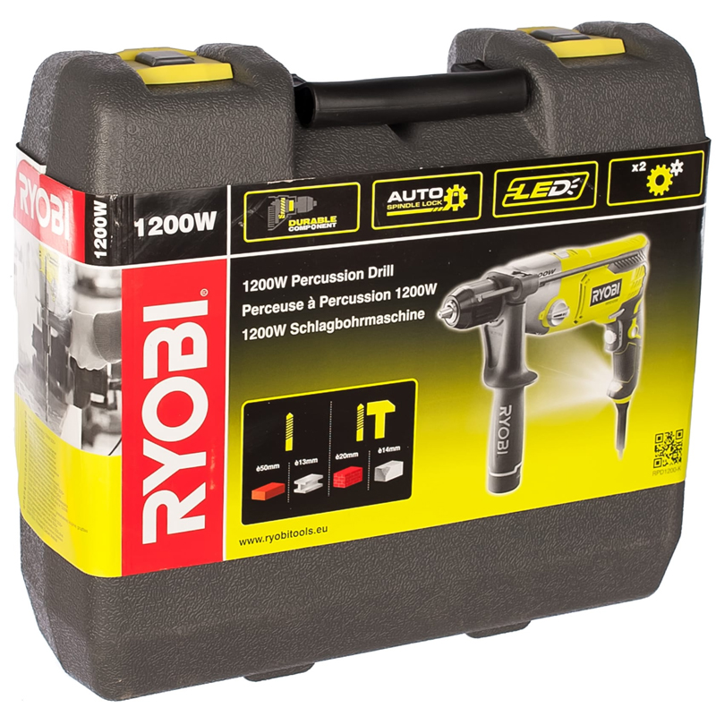 Дрель RYOBI RPD1200K (5133002067)