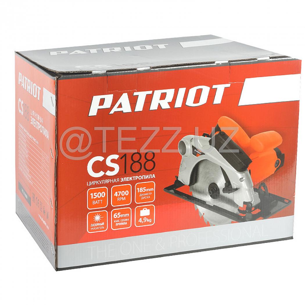 Циркулярная пила PATRIOT CS 188