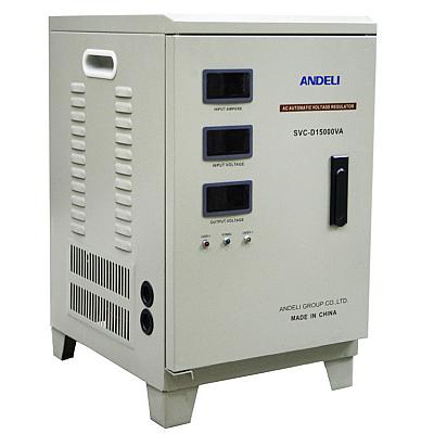 Стабилизаторы напряжения  ANDELI ASV D15000VA 110-250V Vertical