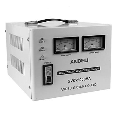 Стабилизаторы напряжения  ANDELI ASV 2000VA 150-250V