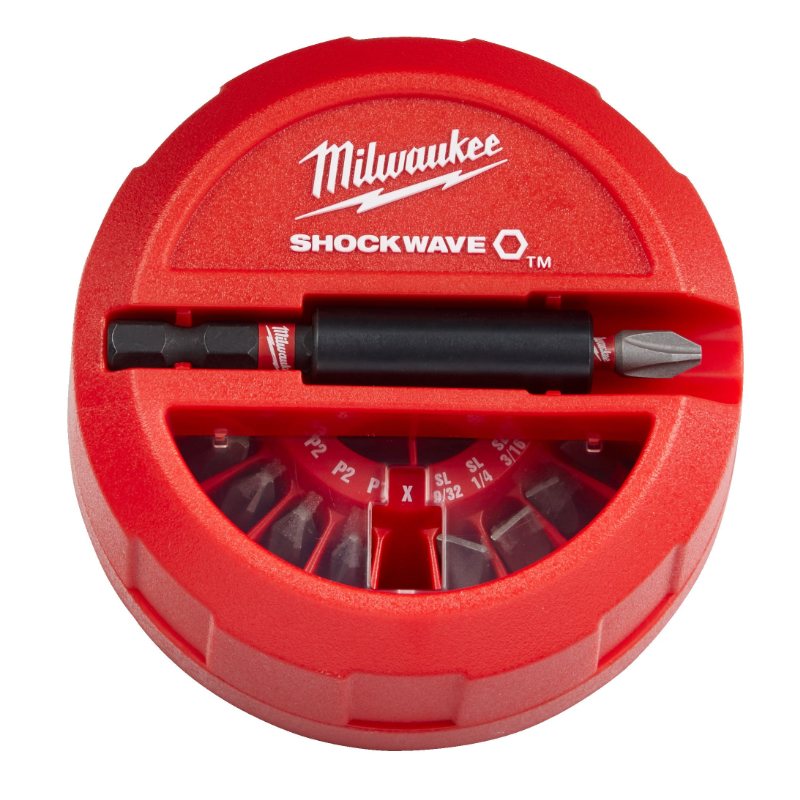 Наборы инструментов Milwaukee SHOCKWAVE биты (4932430904), 15 шт.