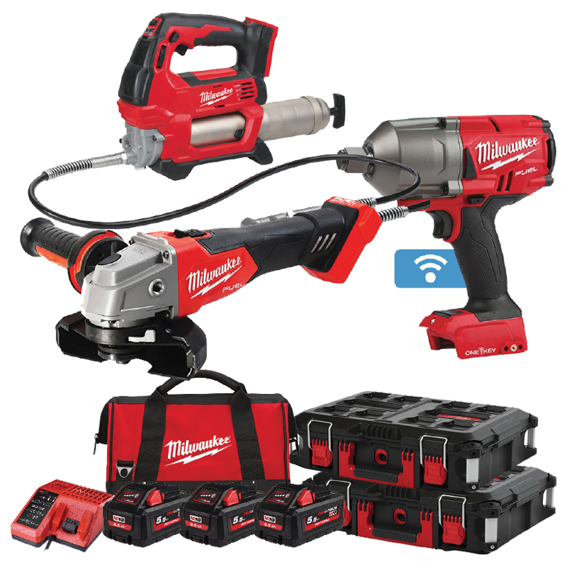 Наборы инструментов Milwaukee M18 FUEL FPP3M-553P (4933479534)