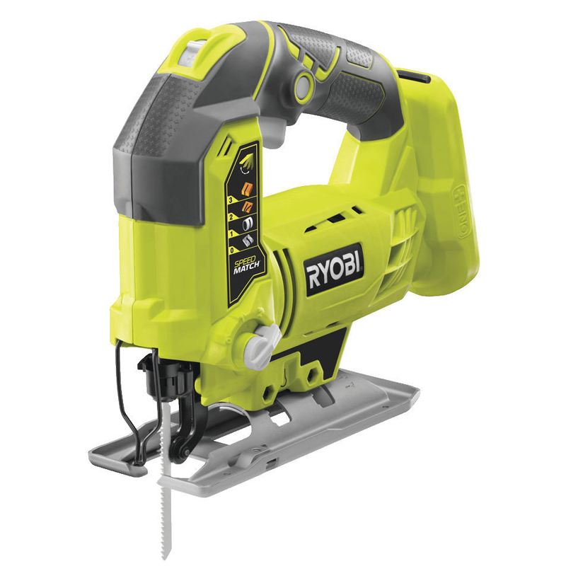 Наборы инструментов RYOBI R18DDJS-220S дрель-шуруповерт и лобзик (5133003575), 6 предметов