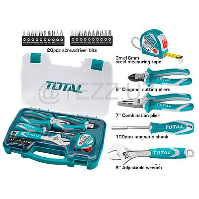 Наборы инструментов  TOTAL THKTHP90256 ручные инструменты,  25 предметов