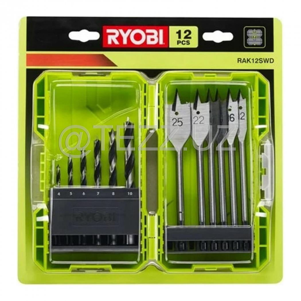 Наборы инструментов RYOBI RAK125WD сверла (5132003302), 12 шт.