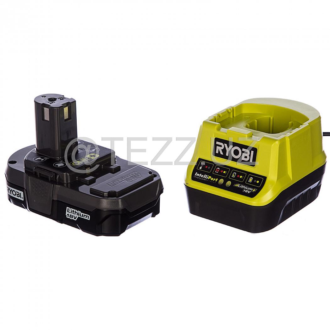 Наборы инструментов RYOBI RC18120-113 ONE+ аккумулятор и зарядка (5133003354), 2 шт.