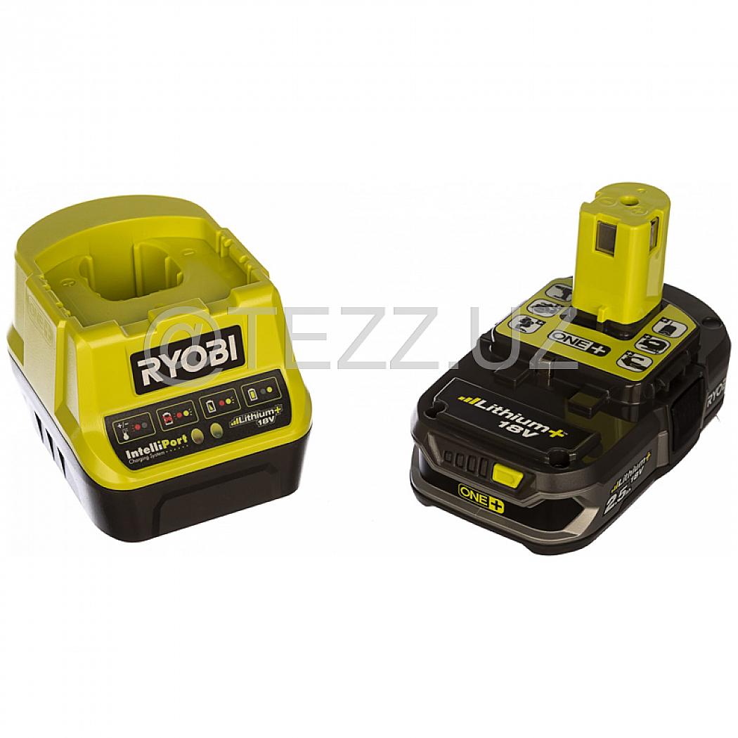 Наборы инструментов RYOBI RC18120-125 ONE+ аккумулятор и зарядка (5133003359), 2 шт.