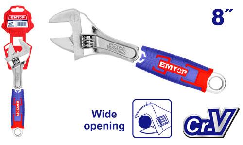 Разводной ключ EMTOP EAWH130801